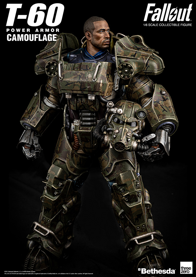 FALLOUT T-60 CAMOUFLAGE POWER ARMOR