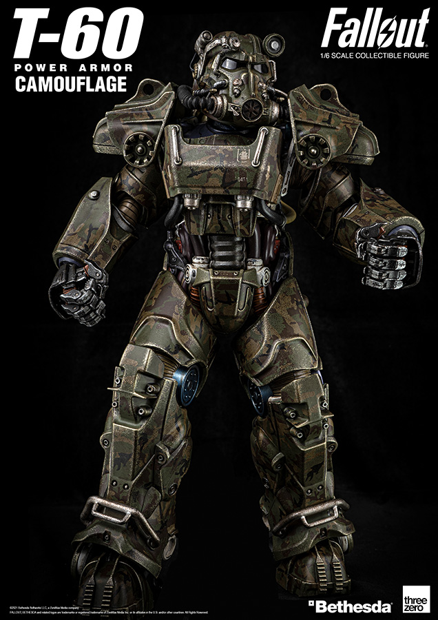 FALLOUT T-60 CAMOUFLAGE POWER ARMOR