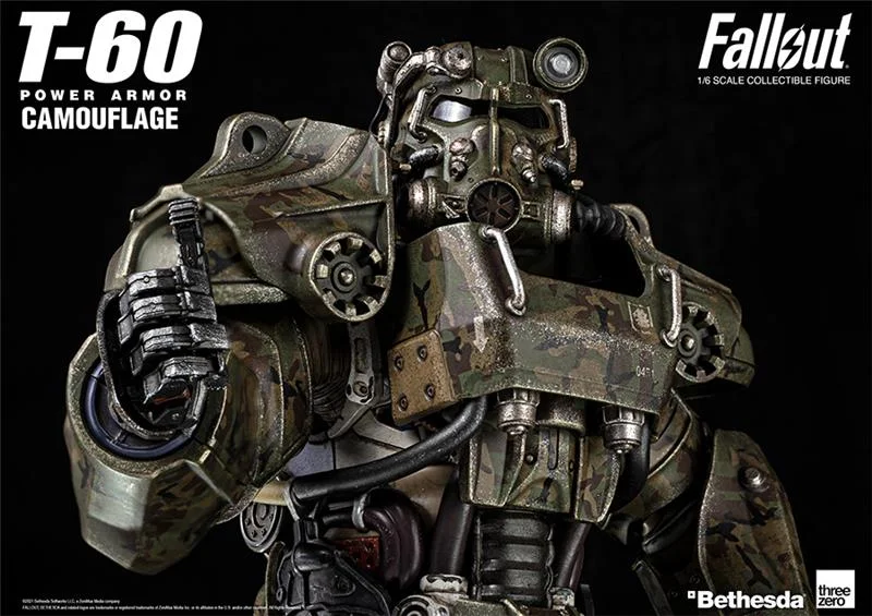 FALLOUT T-60 CAMOUFLAGE POWER ARMOR