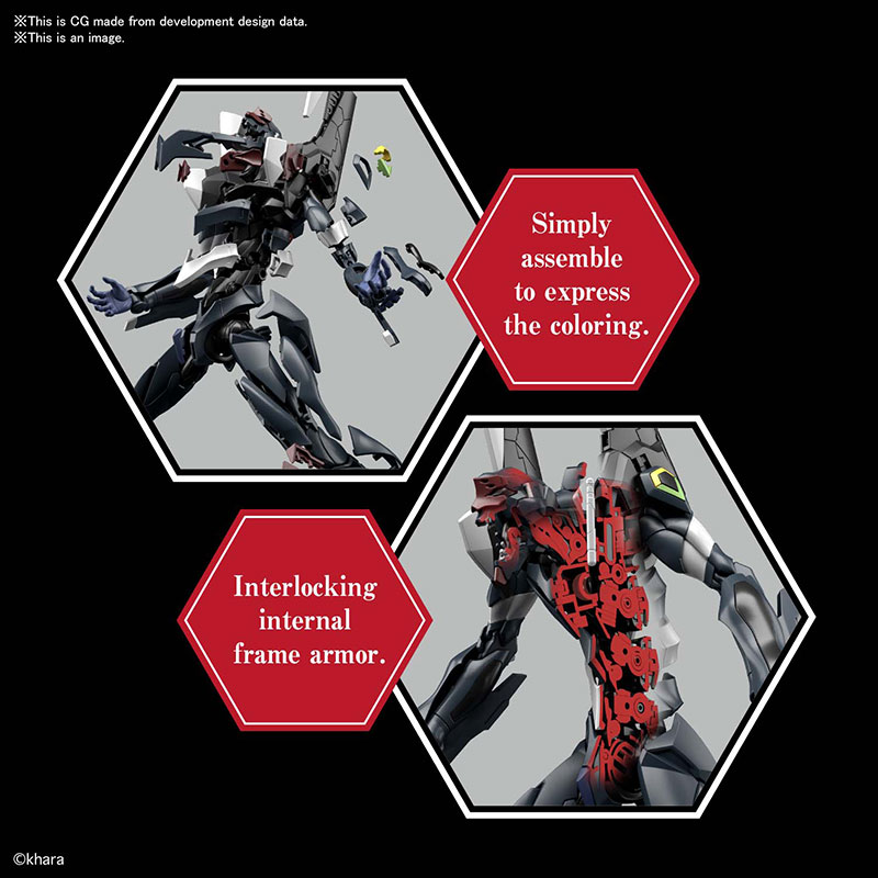 RG EVANGELION - EVA UNIT 03 ENCHANTED SHIELD SET