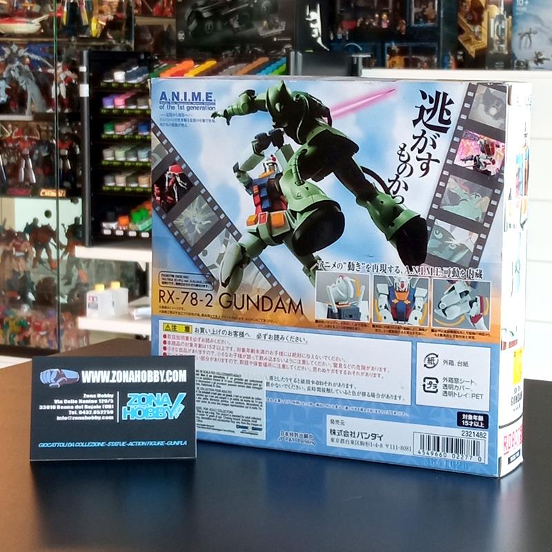 ROBOT SPIRITS GUNDAM RX78-2 ANIME VER (OCCASIONE STOCK)