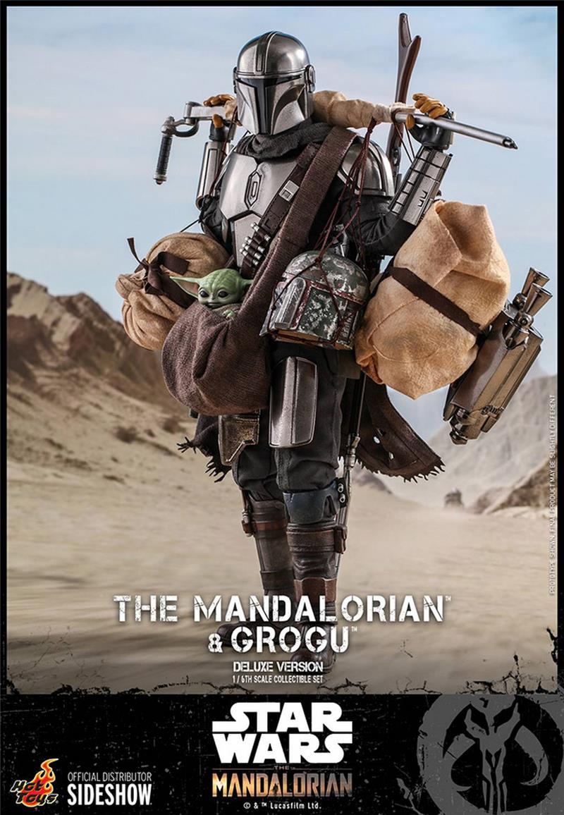 1/6 THE MANDALORIAN - MANDALORIAN AND GROGU DLX