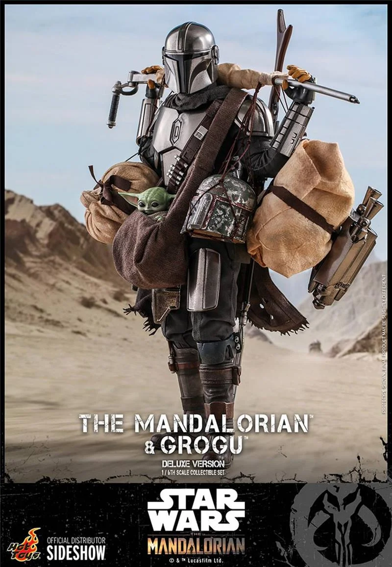 1/6 THE MANDALORIAN - MANDALORIAN AND GROGU DLX