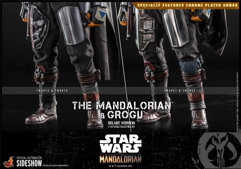 1/6 THE MANDALORIAN - MANDALORIAN AND GROGU DLX