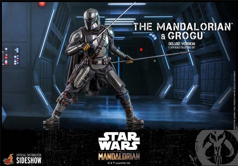 1/6 THE MANDALORIAN - MANDALORIAN AND GROGU DLX