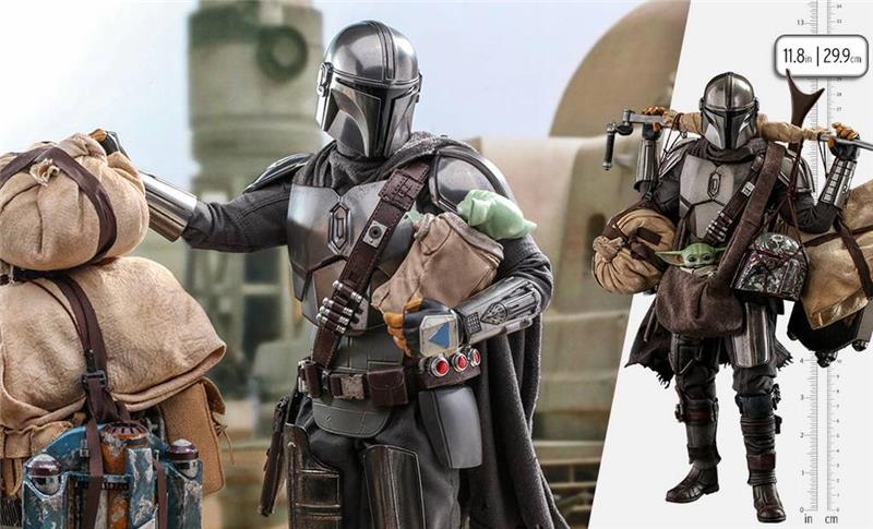 1/6 THE MANDALORIAN - MANDALORIAN AND GROGU DLX