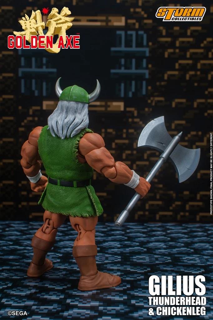 1/12 GOLDEN AXE - GILIUS THUNDERHEAD & CHICKEN LEG