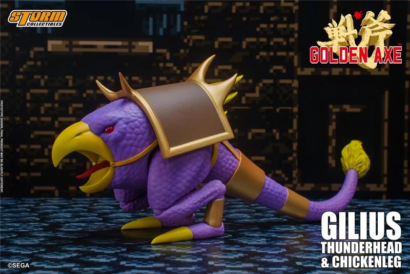 1/12 GOLDEN AXE - GILIUS THUNDERHEAD & CHICKEN LEG