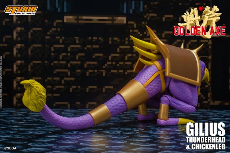 1/12 GOLDEN AXE - GILIUS THUNDERHEAD & CHICKEN LEG