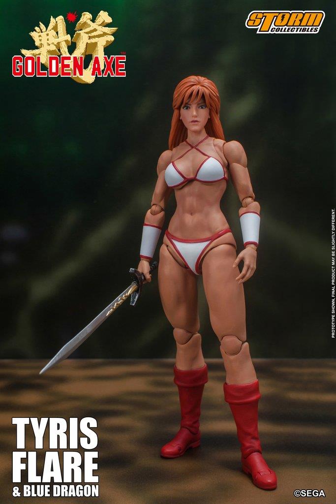 1/12 GOLDEN AXE - TYRIS FLARE & BLUE DRAGON
