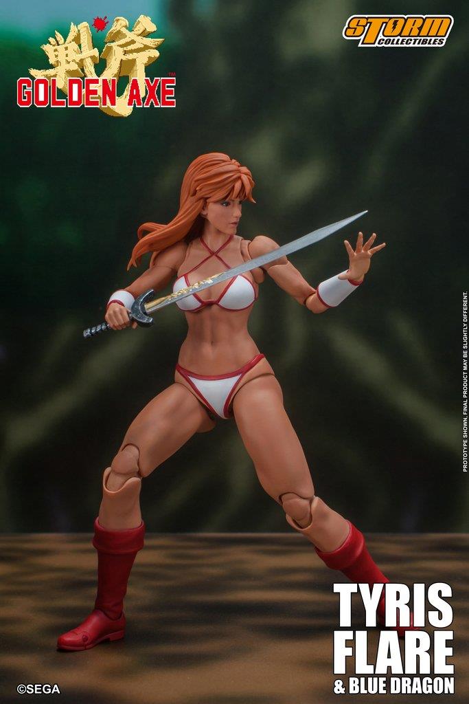 1/12 GOLDEN AXE - TYRIS FLARE & BLUE DRAGON