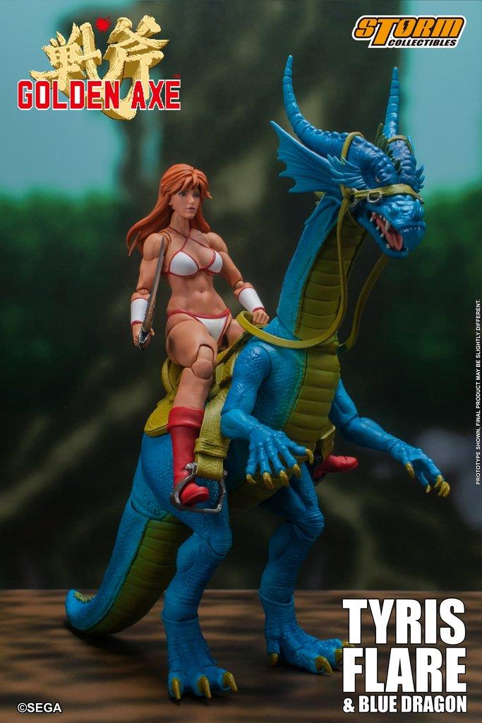 1/12 GOLDEN AXE - TYRIS FLARE & BLUE DRAGON
