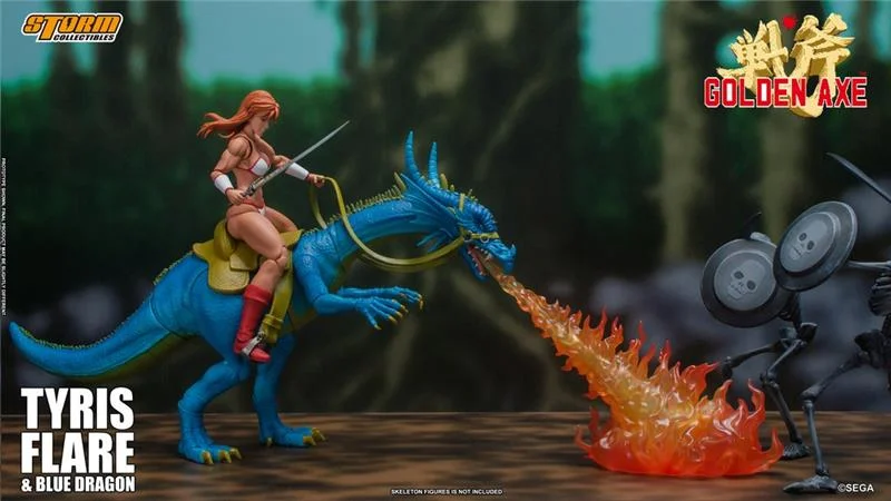 1/12 GOLDEN AXE - TYRIS FLARE & BLUE DRAGON