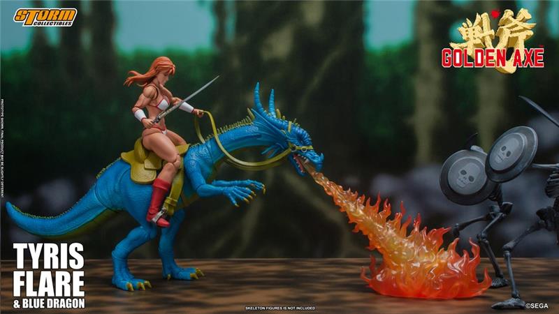 1/12 GOLDEN AXE - TYRIS FLARE & BLUE DRAGON