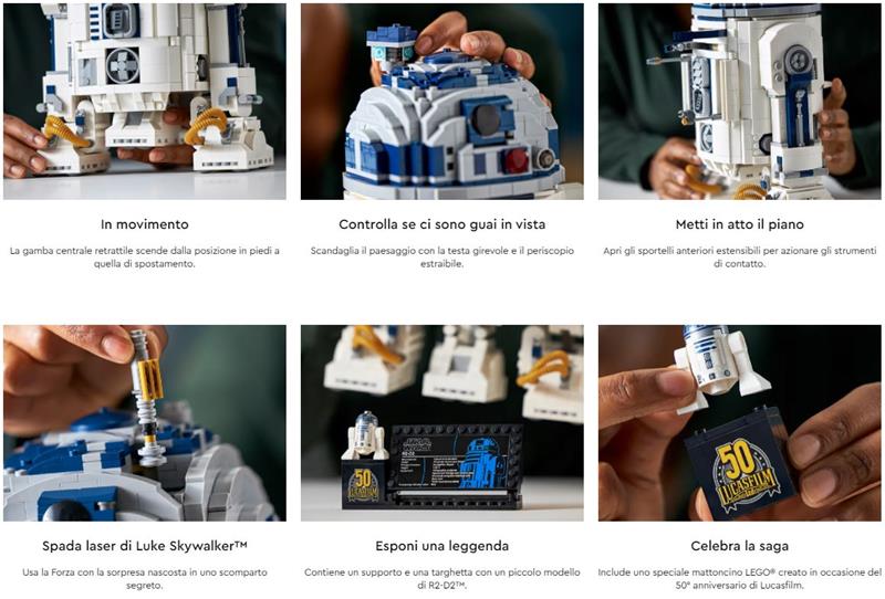LEGO STAW WARS R2-D2 #75308