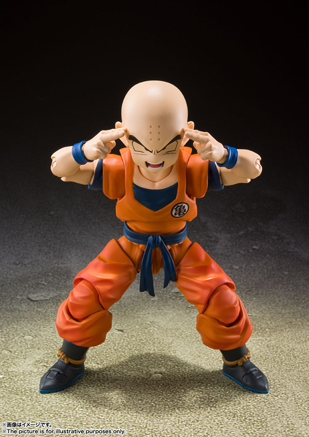 S.H. FIGUARTS - DRAGON BALL Z KRILLIN EARTH STRONG MAN