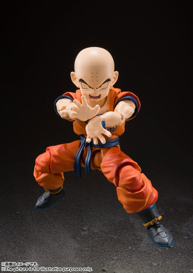 S.H. FIGUARTS - DRAGON BALL Z KRILLIN EARTH STRONG MAN