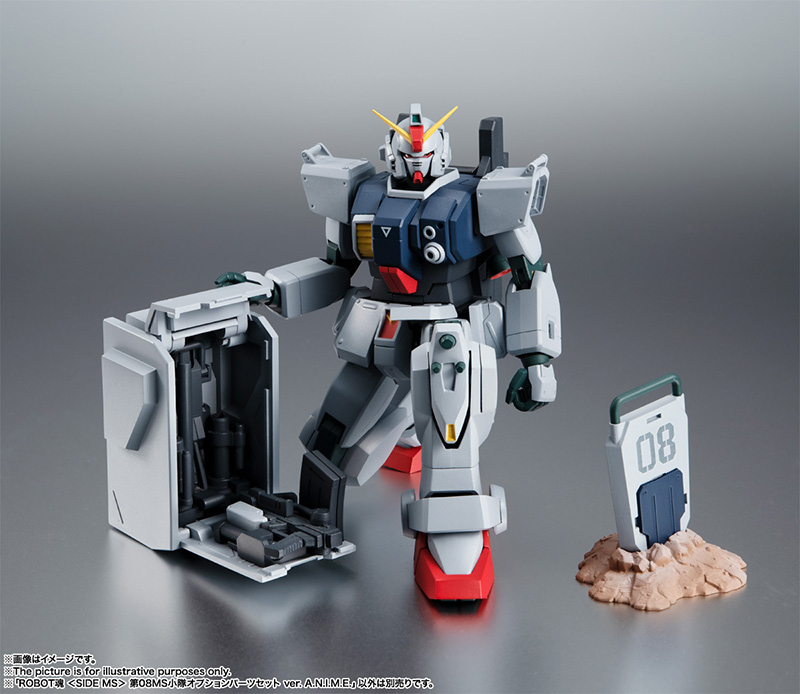 ROBOT SPIRITS - GUNDAM 08TH MSTEAM OPTION PARTS SET