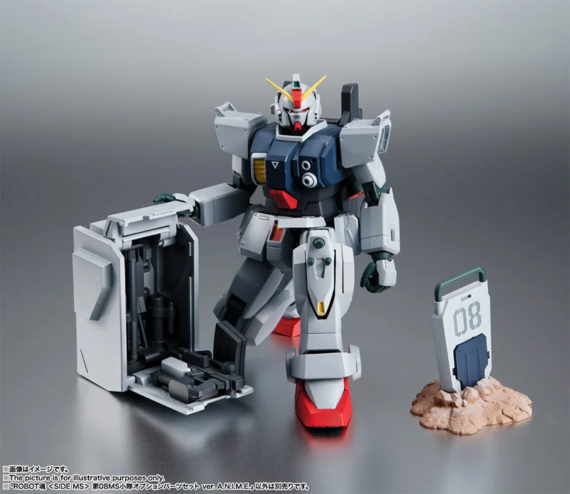 ROBOT SPIRITS - GUNDAM 08TH MSTEAM OPTION PARTS SET
