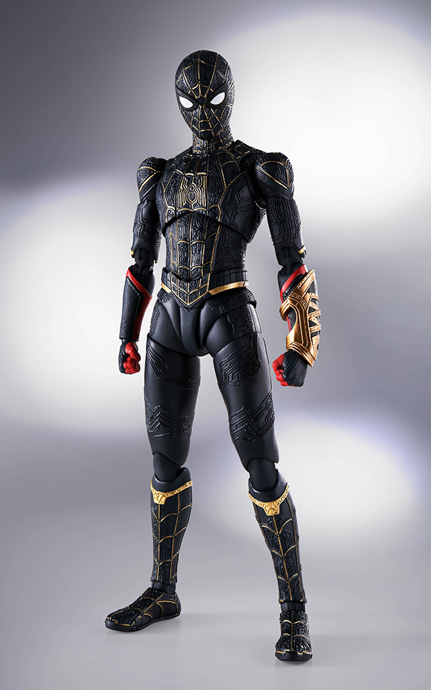 S.H. FIGUARTS - SPIDER-MAN NO WAY HOME BLACK/GOLD