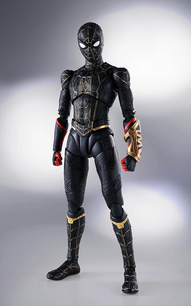 S.H. FIGUARTS - SPIDER-MAN NO WAY HOME BLACK/GOLD