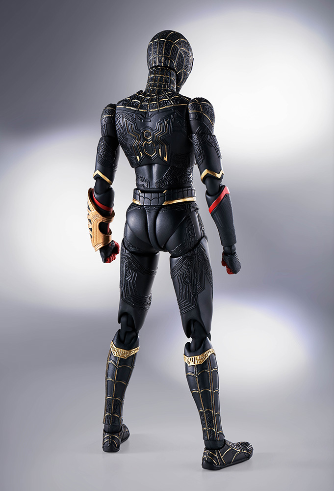 S.H. FIGUARTS - SPIDER-MAN NO WAY HOME BLACK/GOLD