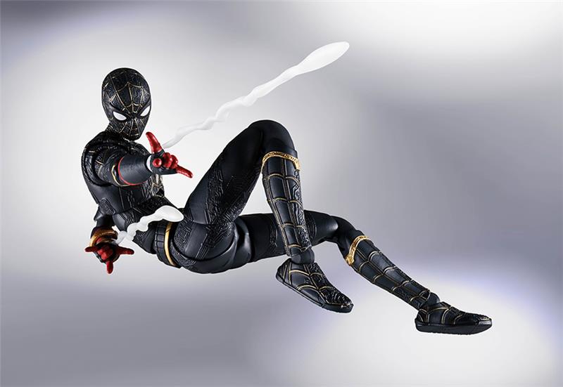 S.H. FIGUARTS - SPIDER-MAN NO WAY HOME BLACK/GOLD