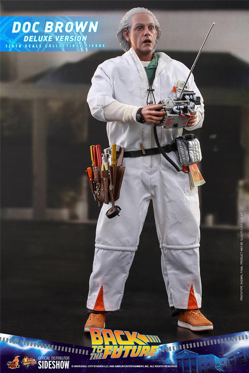 1/6 BACK TO THE FUTURE: DOC BROWN DELUXE
