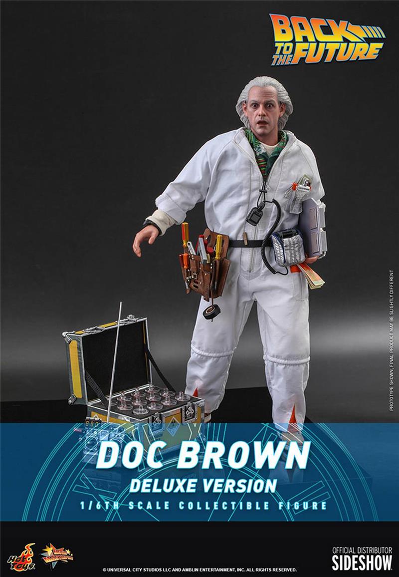 1/6 BACK TO THE FUTURE: DOC BROWN DELUXE