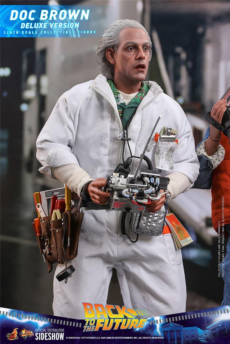 1/6 BACK TO THE FUTURE: DOC BROWN DELUXE