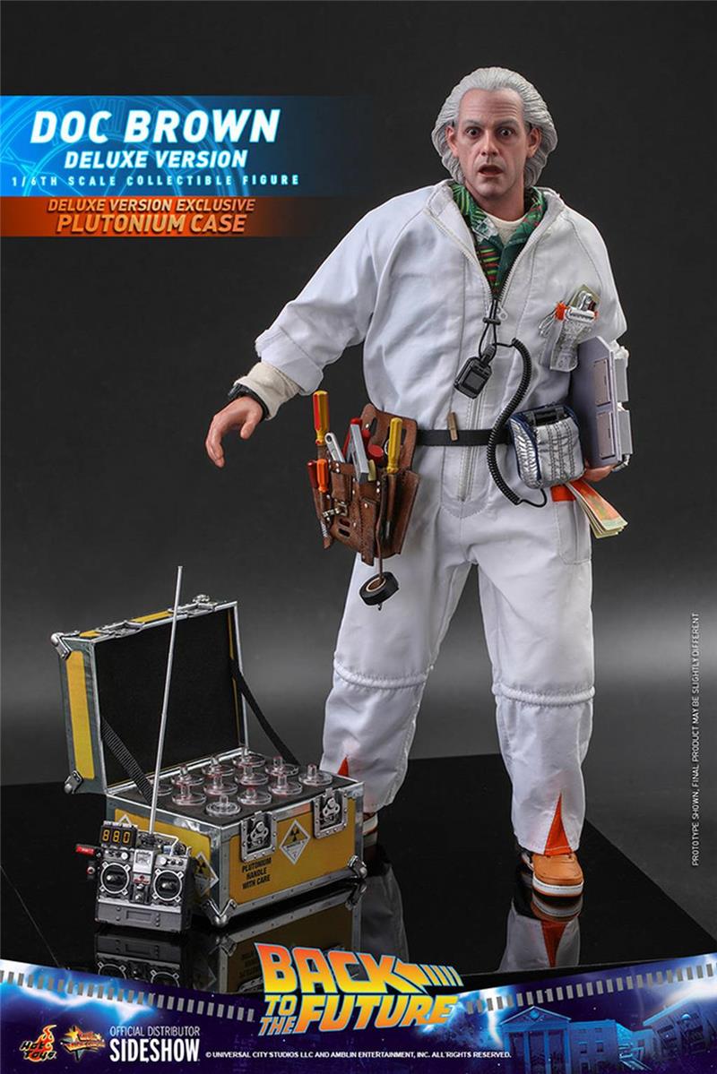 1/6 BACK TO THE FUTURE: DOC BROWN DELUXE
