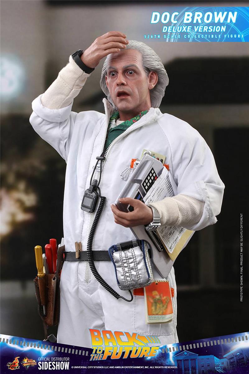 1/6 BACK TO THE FUTURE: DOC BROWN DELUXE