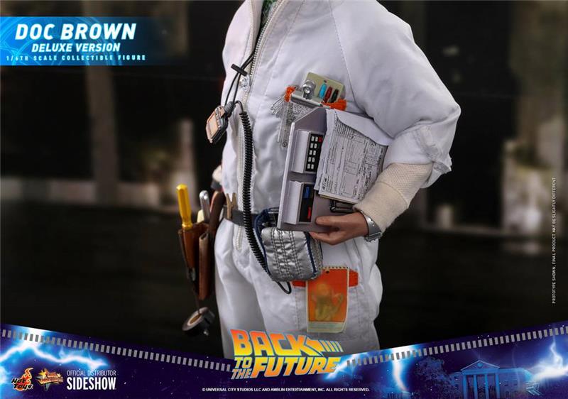 1/6 BACK TO THE FUTURE: DOC BROWN DELUXE