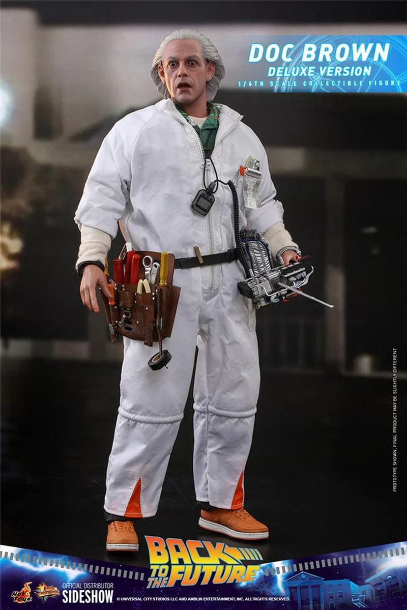 1/6 BACK TO THE FUTURE: DOC BROWN DELUXE