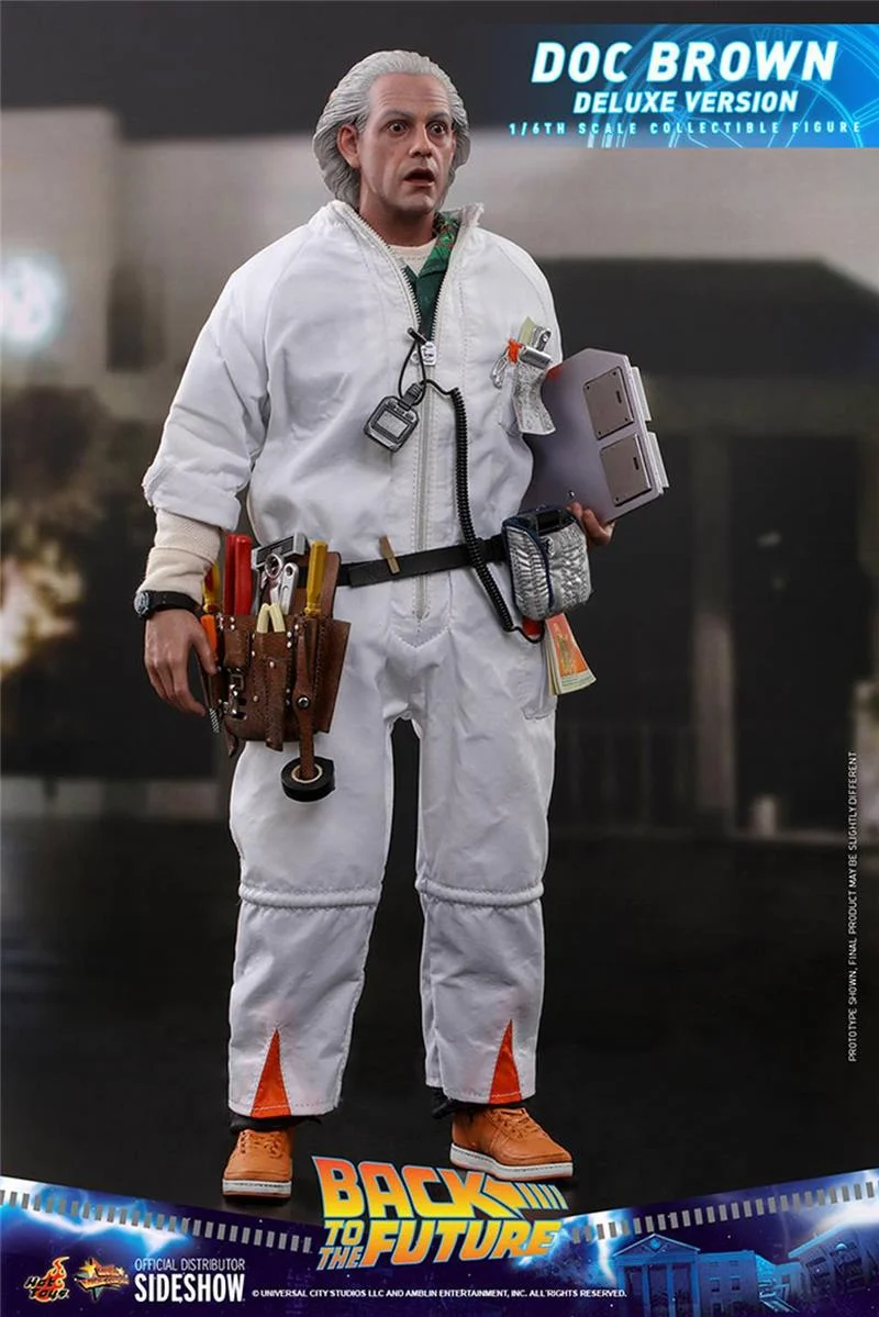 1/6 BACK TO THE FUTURE: DOC BROWN DELUXE