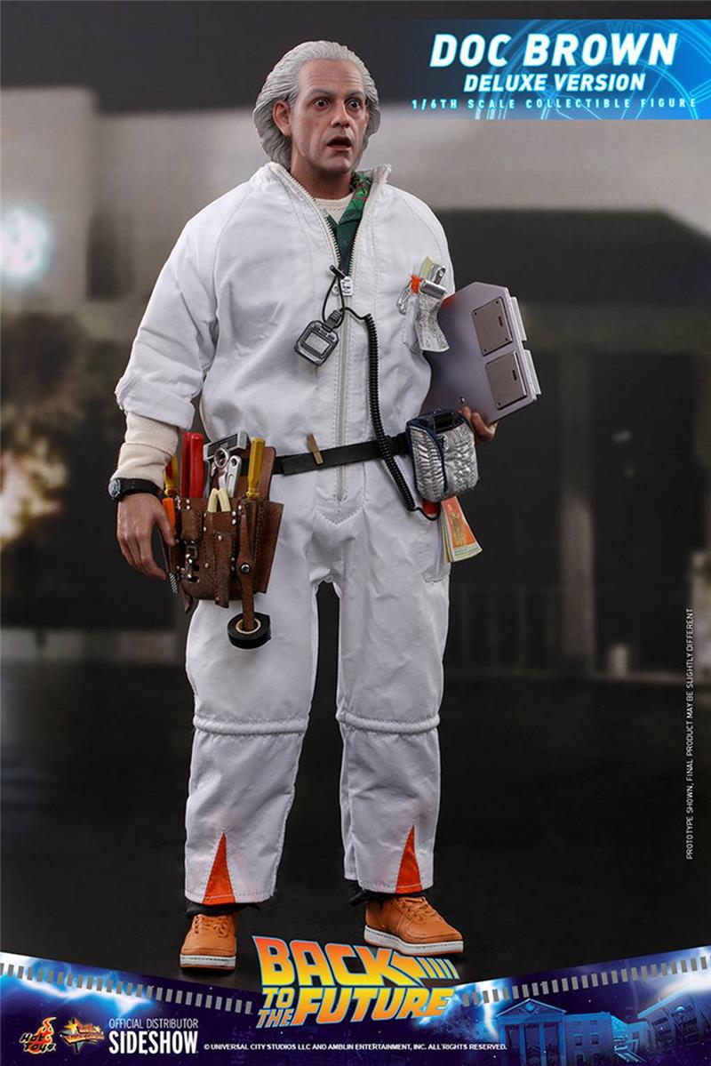 1/6 BACK TO THE FUTURE: DOC BROWN DELUXE