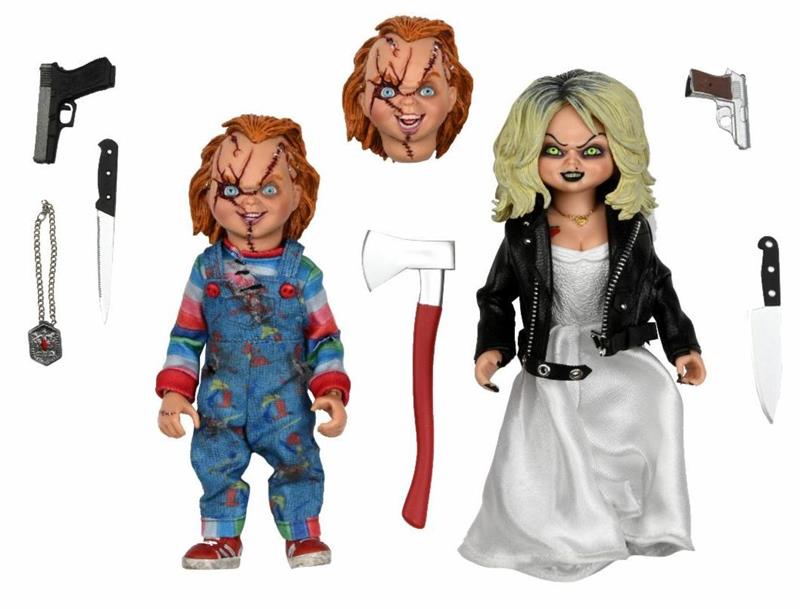 NECA - BRIDE OF CHUCKY CHUCKY & TIFFANY 2-PACK