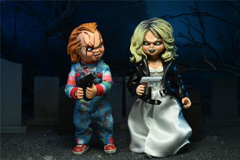NECA - BRIDE OF CHUCKY CHUCKY & TIFFANY 2-PACK