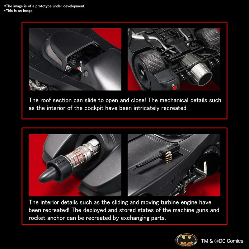 1/35 BATMAN 1989 BATMOBILE MODEL KIT