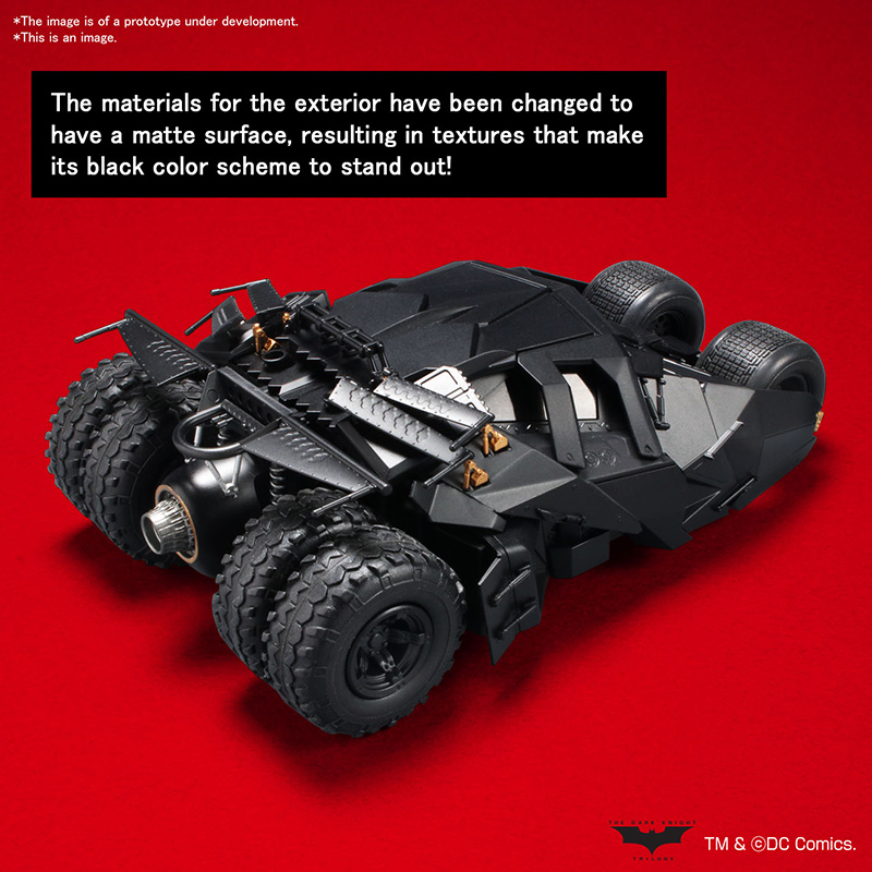 1/35 BATMAN BEGINS BATMOBILE MODEL KIT
