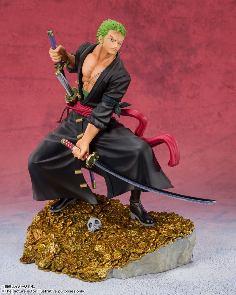 FIGUARTS ZERO - ONE PIECE ZORO WT100 EIICHIRO ODA