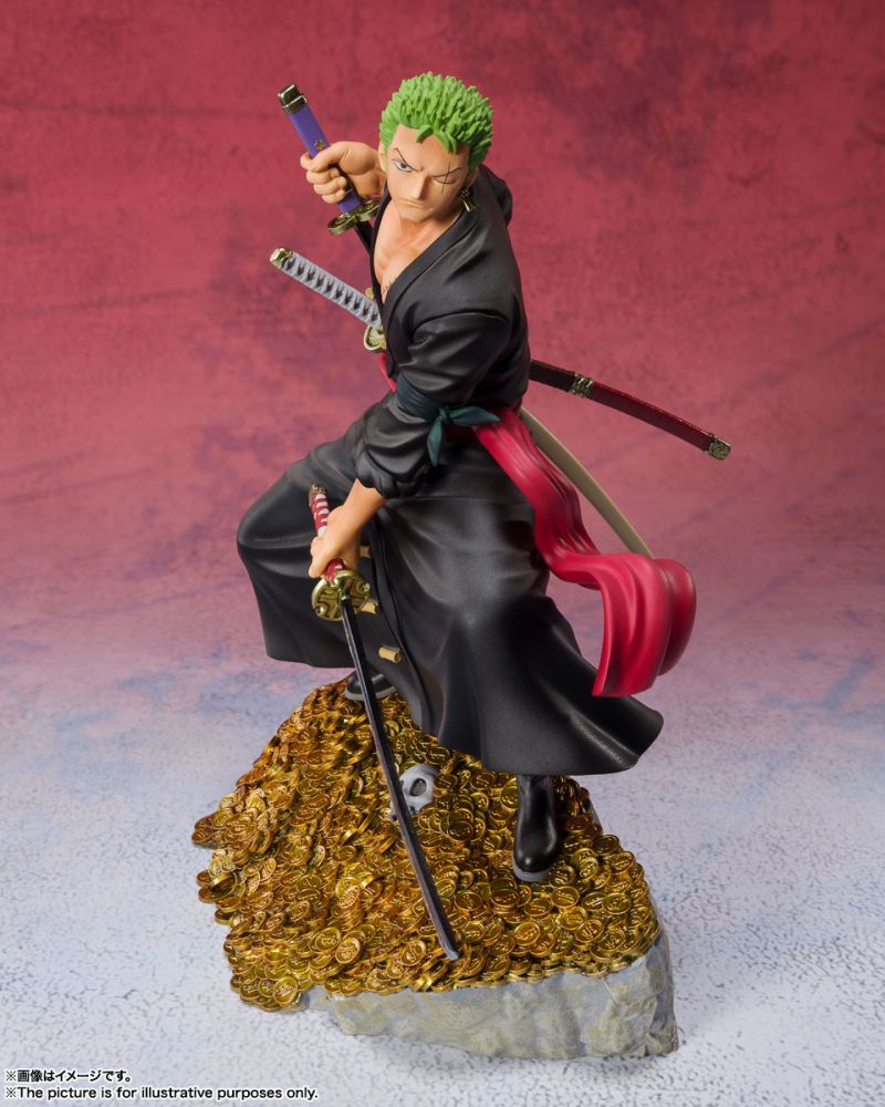 FIGUARTS ZERO - ONE PIECE ZORO WT100 EIICHIRO ODA
