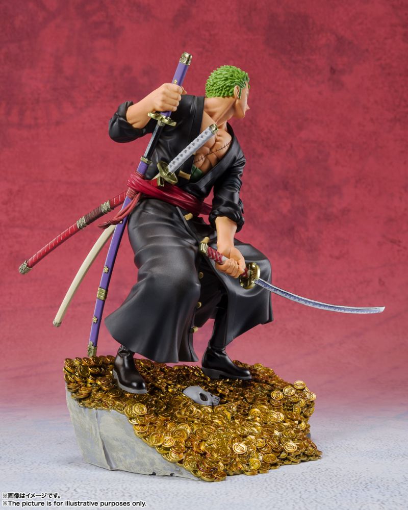 FIGUARTS ZERO - ONE PIECE ZORO WT100 EIICHIRO ODA