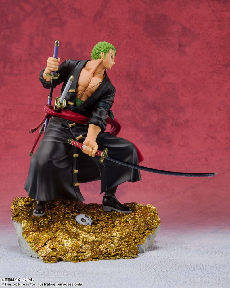 FIGUARTS ZERO - ONE PIECE ZORO WT100 EIICHIRO ODA