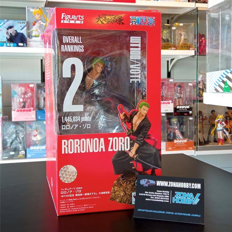 FIGUARTS ZERO - ONE PIECE ZORO WT100 EIICHIRO ODA