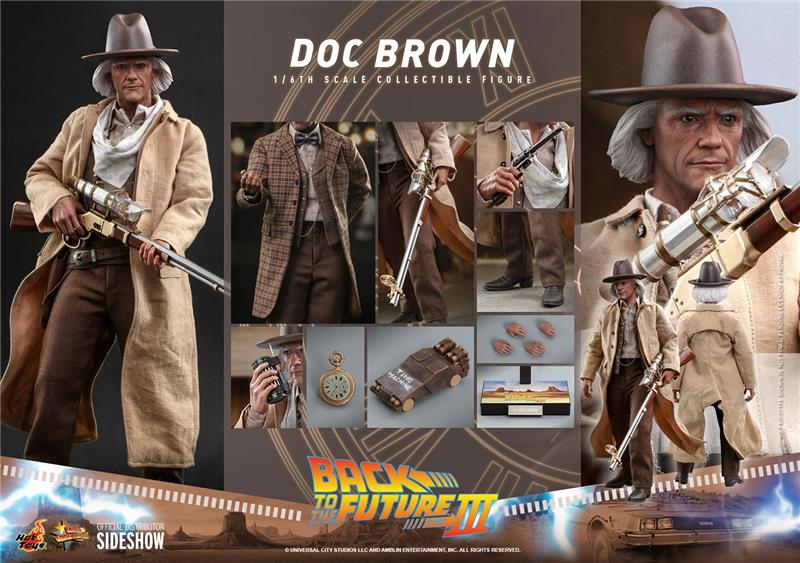 1/6 BACK TO THE FUTURE 3: DOC BROWN