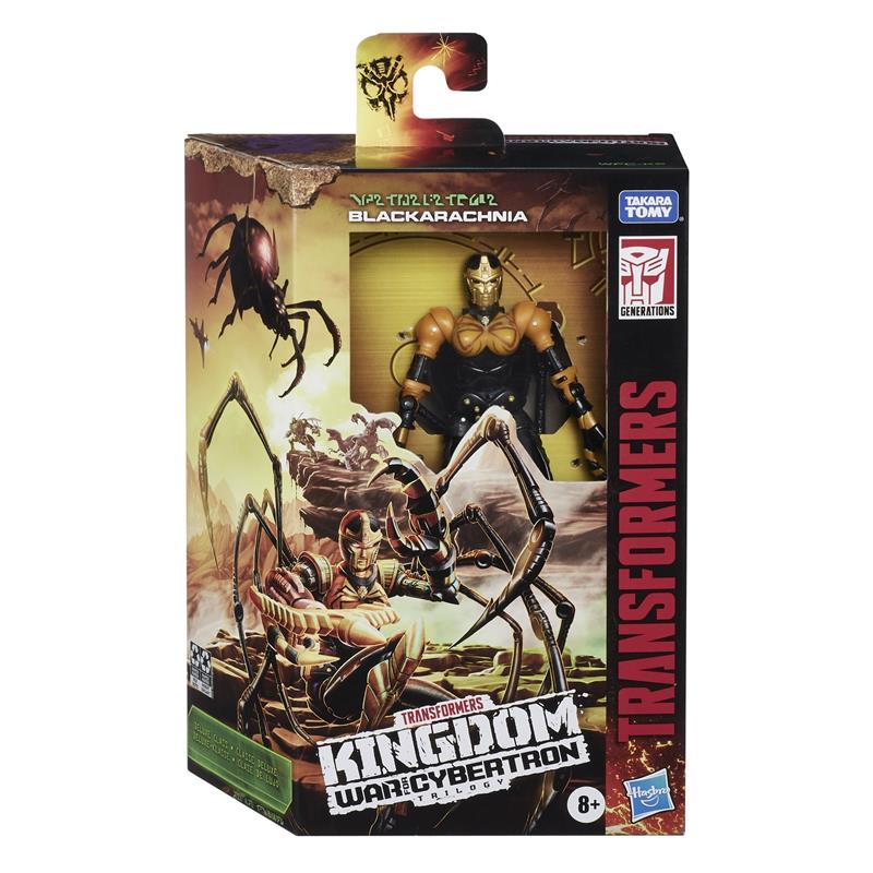 TRANSFORMERS WFC KCC BLACKARACHNIA DLX