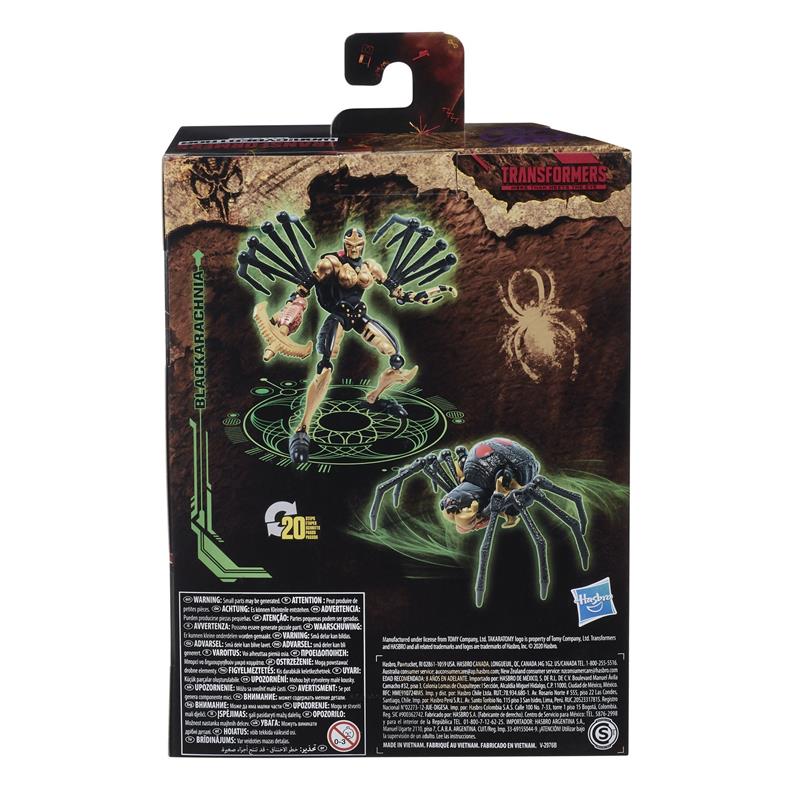 TRANSFORMERS WFC KCC BLACKARACHNIA DLX