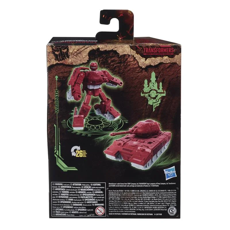 TRANSFORMERS WFC KCC WARPATH DLX