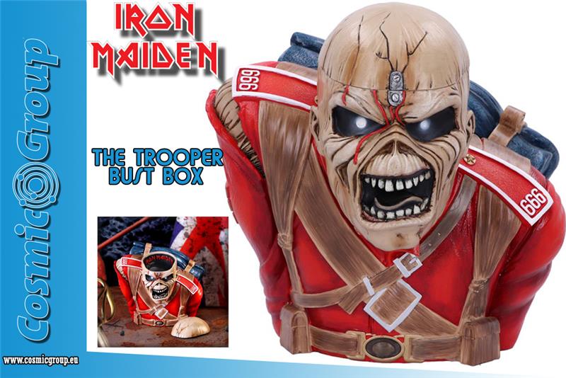 IRON MAIDEN - THE TROOPER BUST BOX